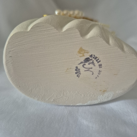 Vintage Capidomonte Berger Italy Perfume Atomizer Bottle Beaded Ceramic - Picture 3 of 7